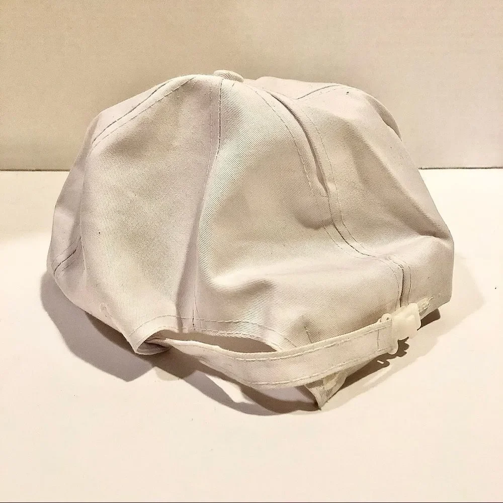 Vtg Casino Magic Poker White Trucker Hat Cap